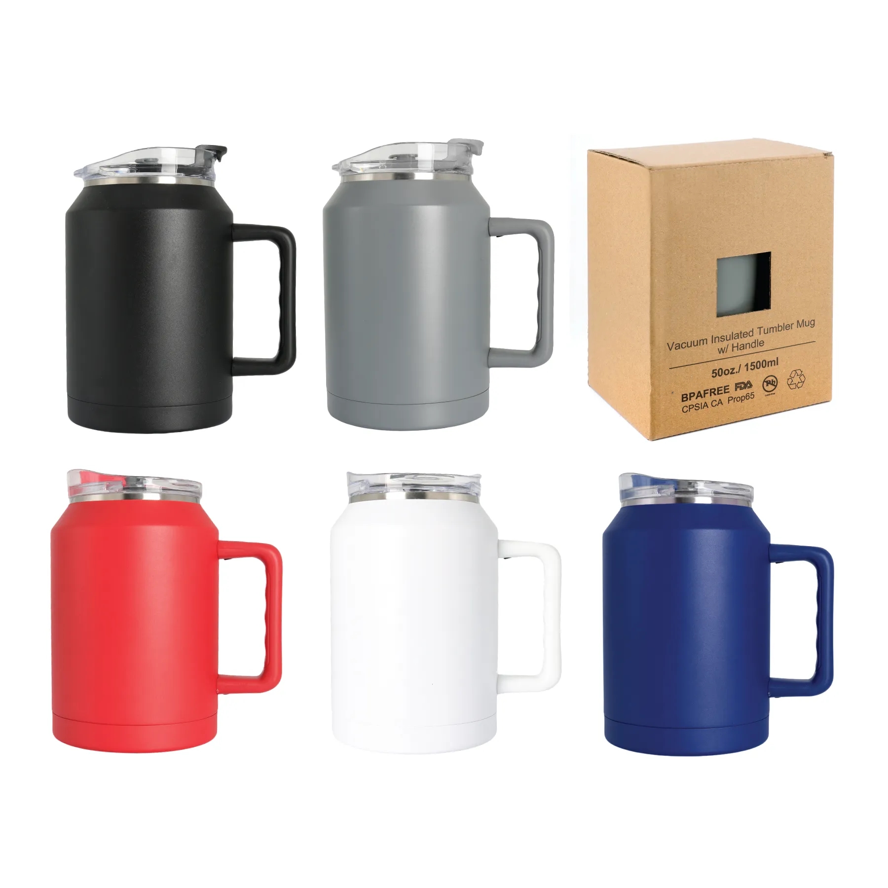 Well 50oz Stainless Wide Body Mug 8