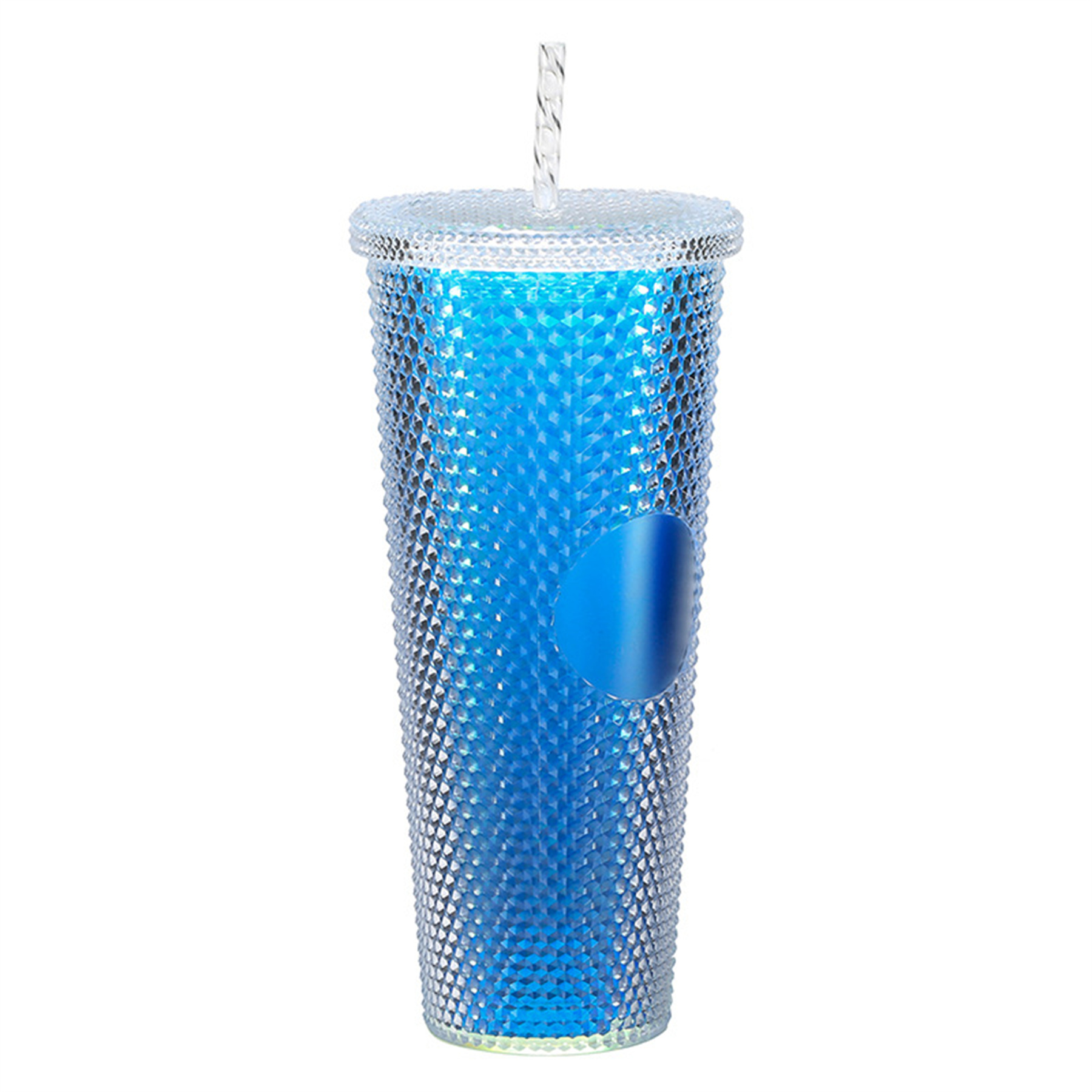 24oz Plastic Durian Cup with Straw 9