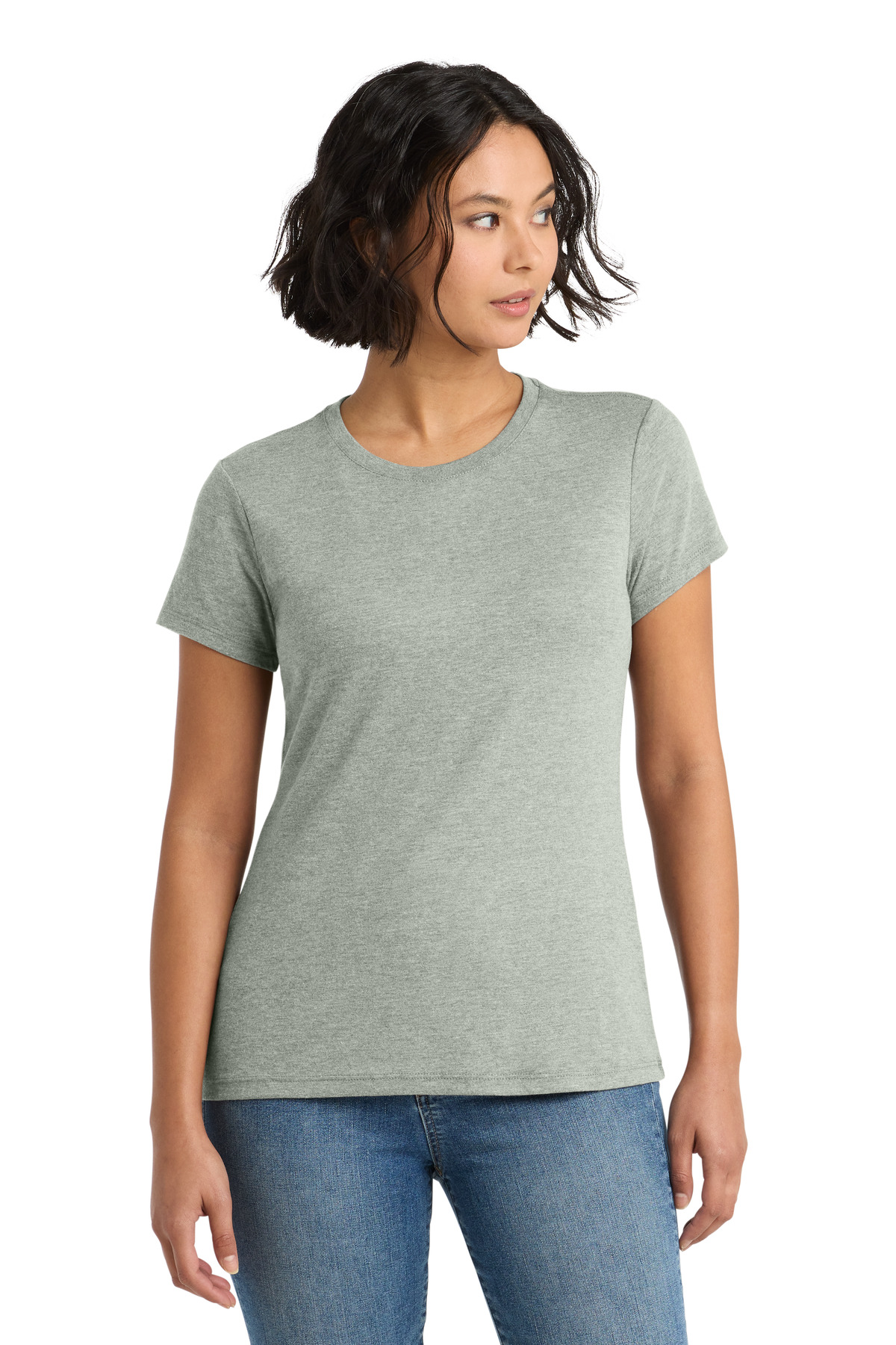 District Women's Perfect Tri Tee. DM130L 159