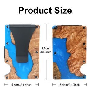 Rfid Blocking Metal Wallet Card Holder 2
