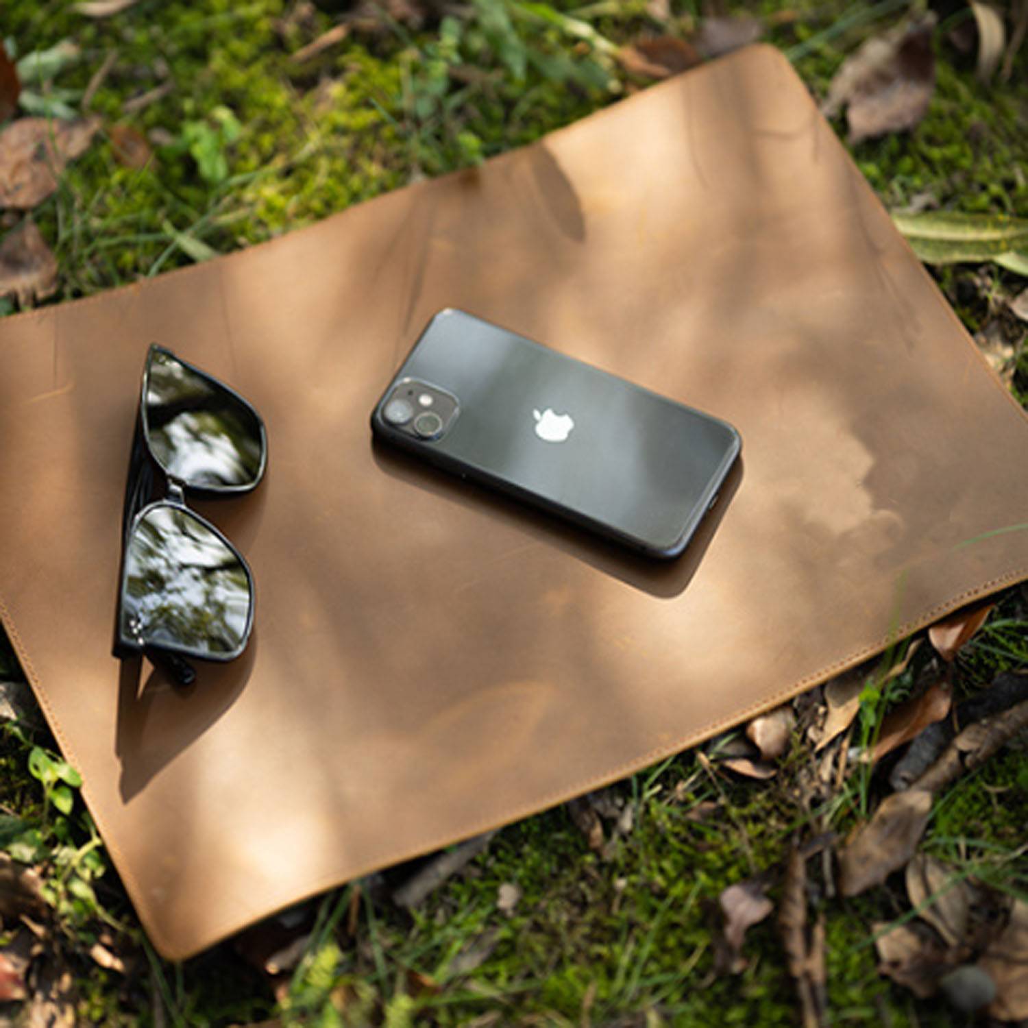 Non-Slip Leather Desk Mat 7