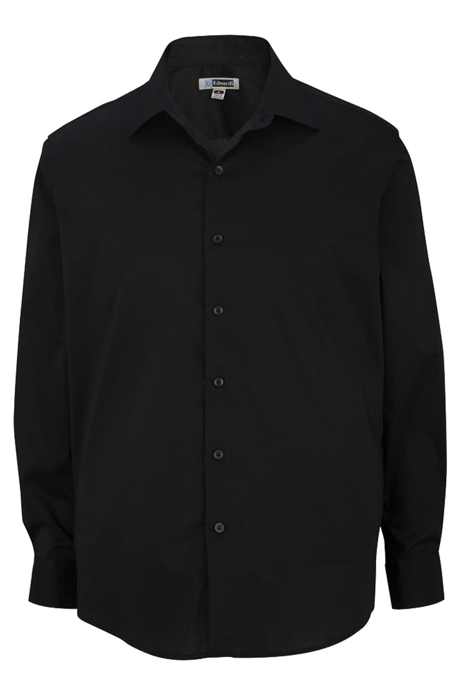 Stretch Broadcloth Long Sleeve Mens Shirt