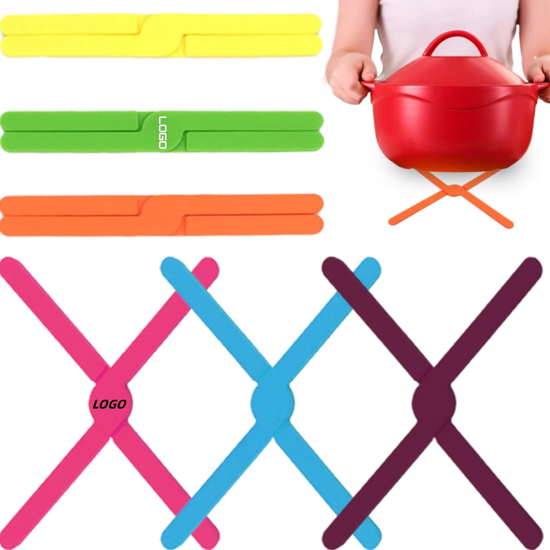 Heat Insulation Silicone Pot Mat 2