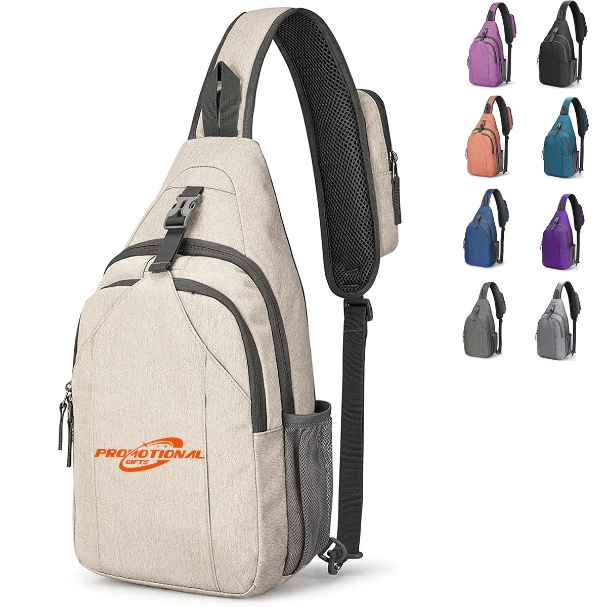 Sling Crossbody Chest Bag Backpack for Hiking Travel 2