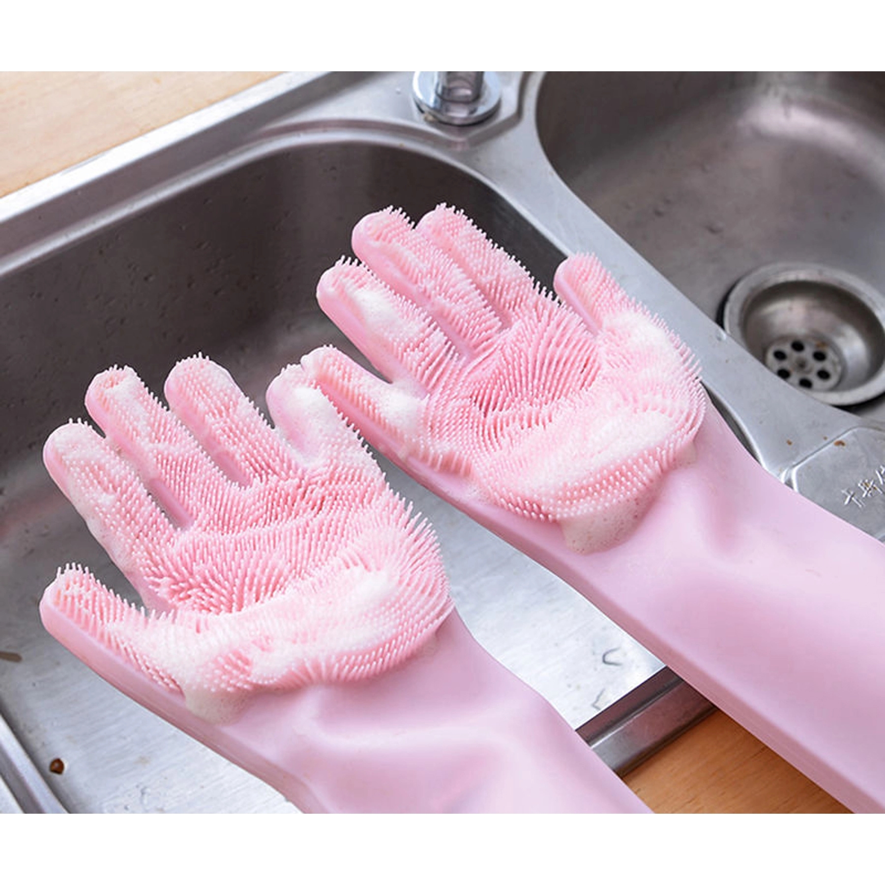Silicone Dishwashing Gloves 5