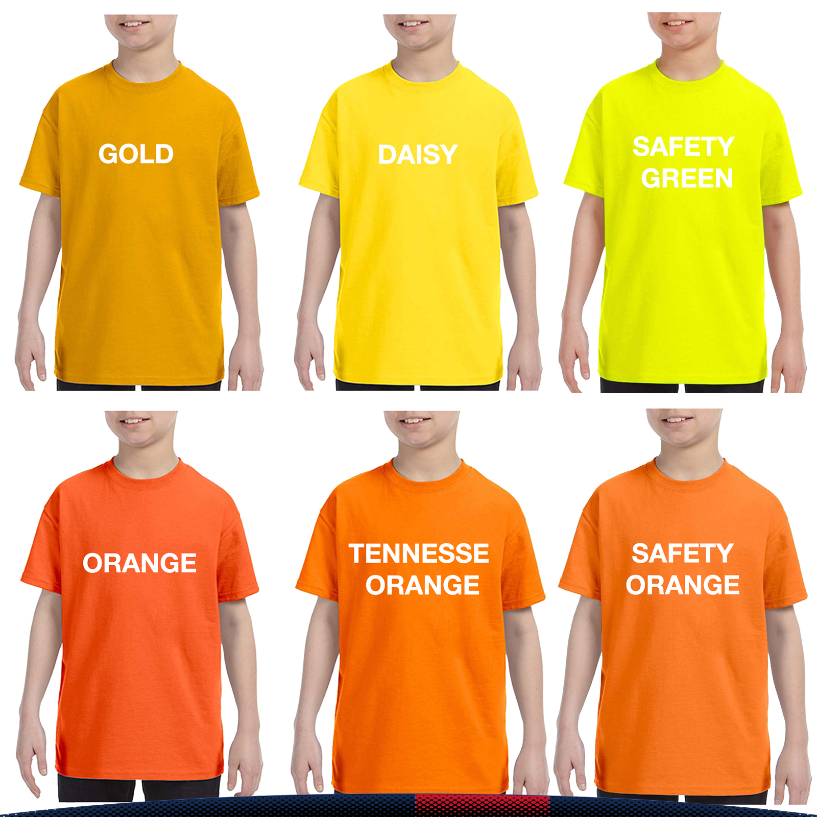 Gildan® Cotton Youth T-Shirts 4