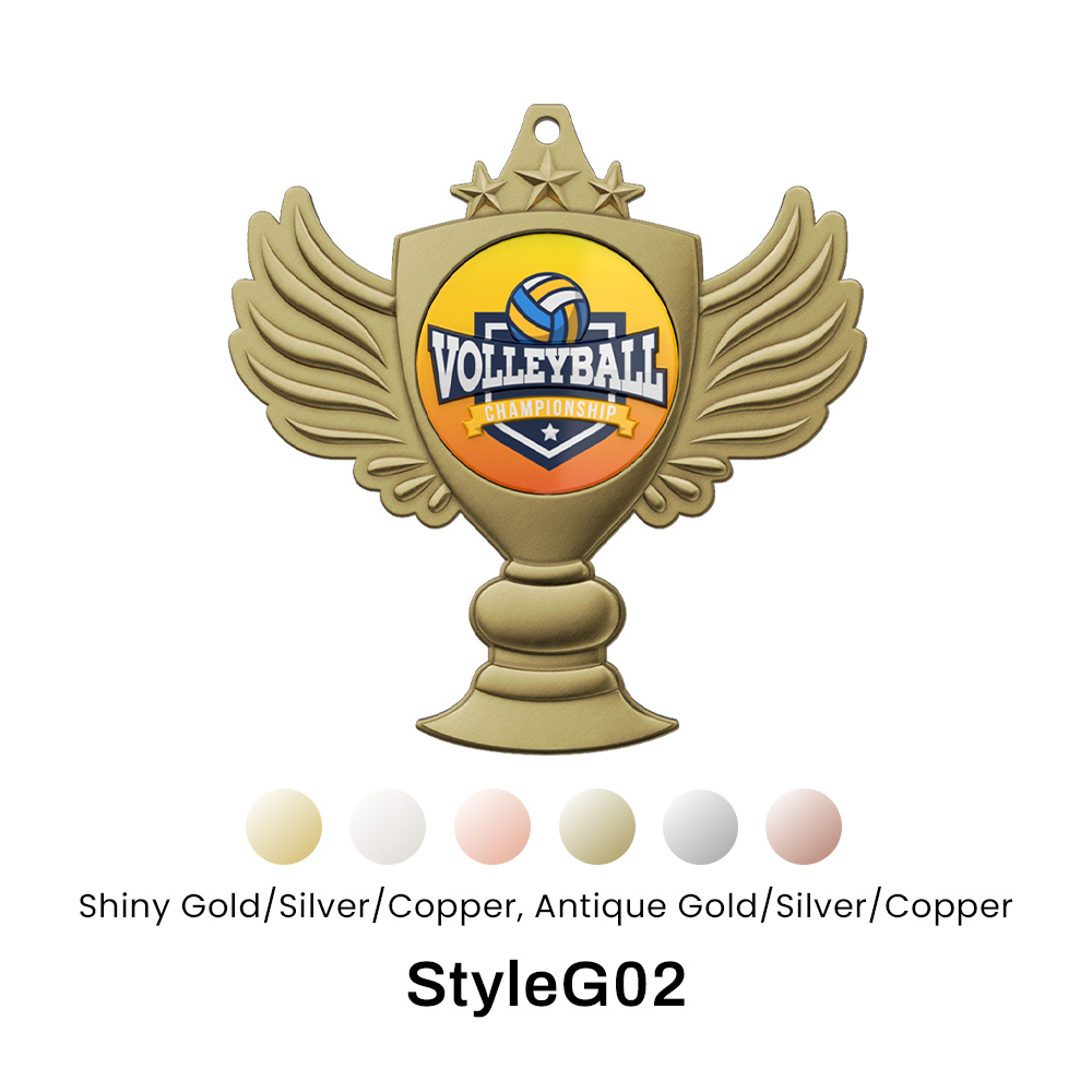 2" UV Printed Glory Medals 2