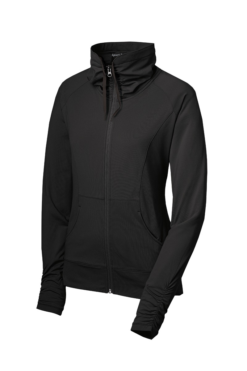Sport-Tek Women's Sport-Wick Stretch Full-Zip Jacket. LST852 39