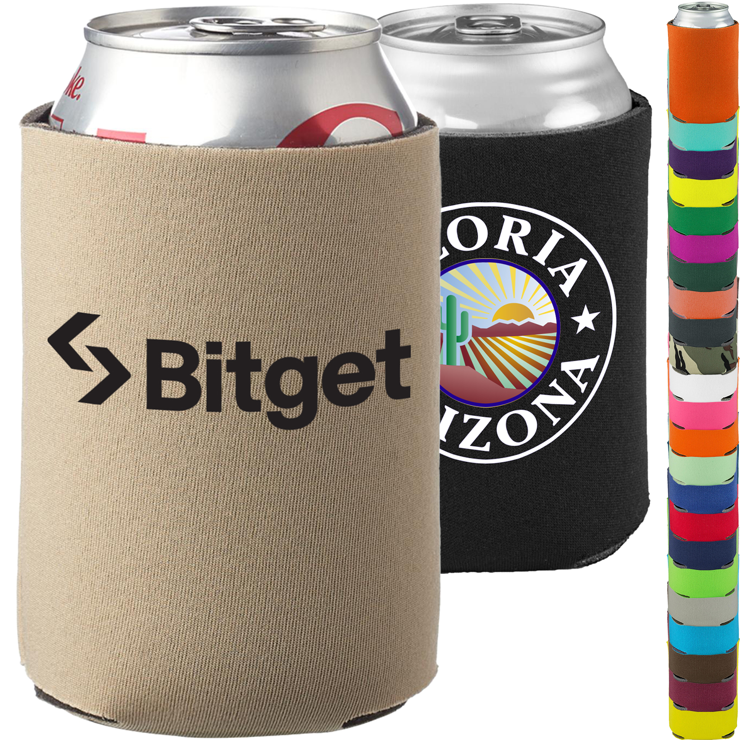 Custom 4mm Collapsible Can Coolers – Personalized Drink Sleeves 1