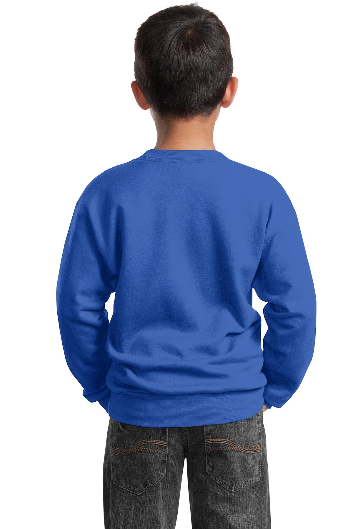 Port & Company® Youth Core Fleece Crewneck Sweatshirt 39