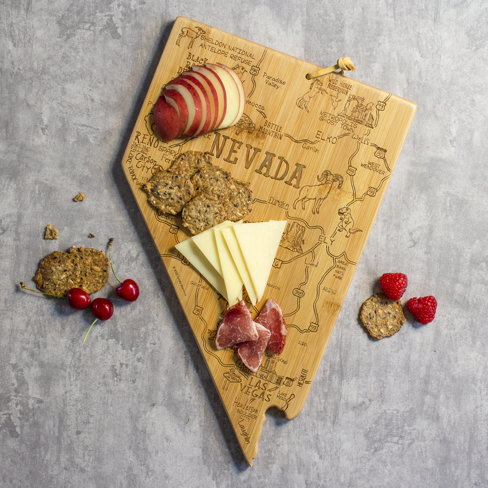 Destination Nevada Cutting & Serving Board 8