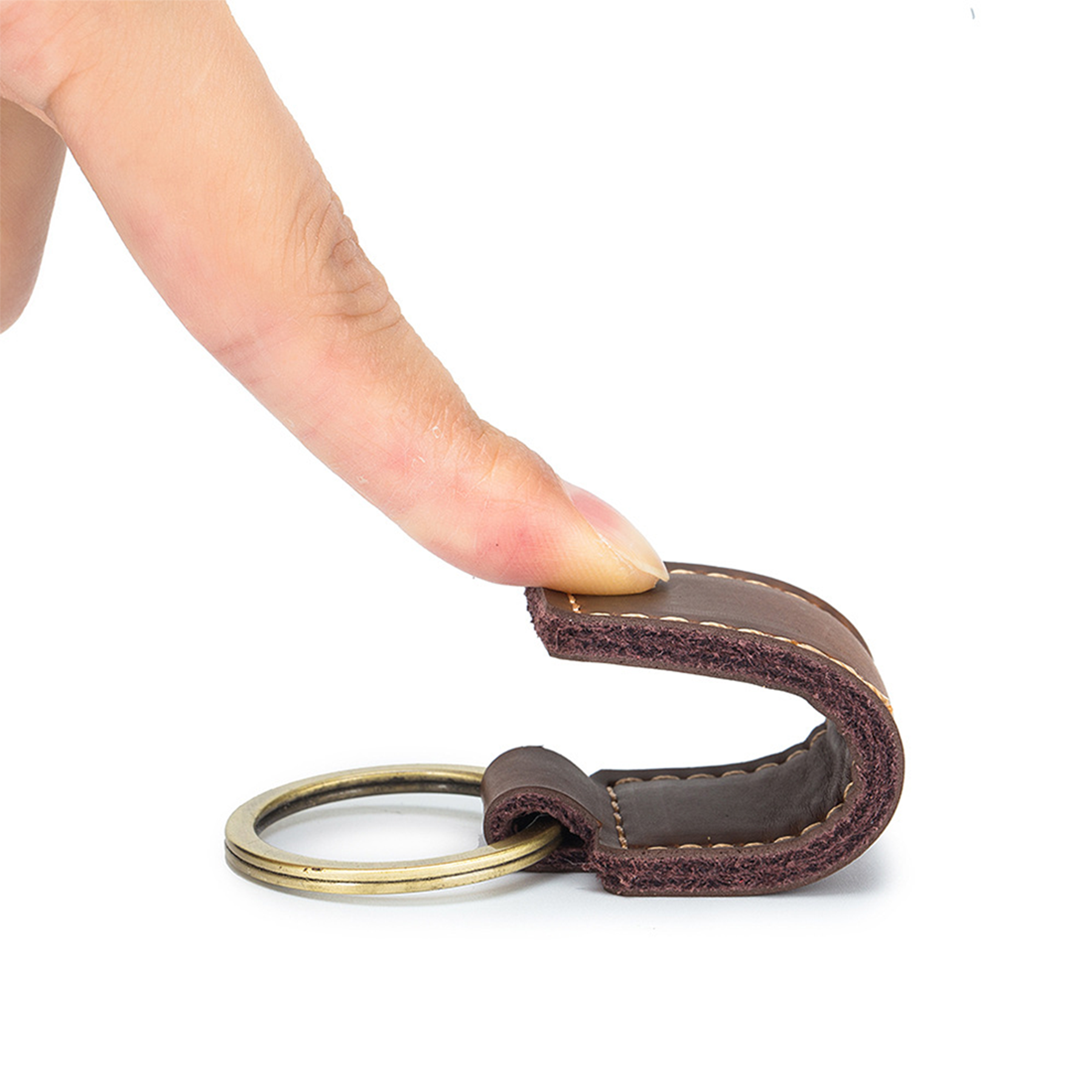 PU Laserable Leather Key Tag MOQ 100pcs 1
