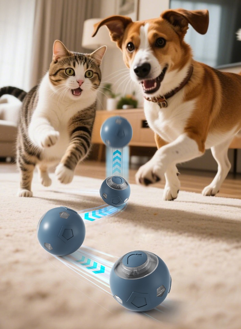 Fast Rolling Motion Activated Chirping Stimulating Light 4