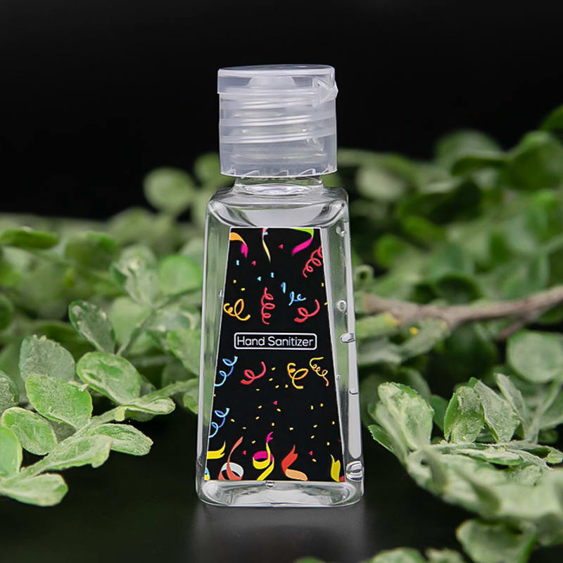 1oz Custom Hand Sanitizer Triangle Bottles 25