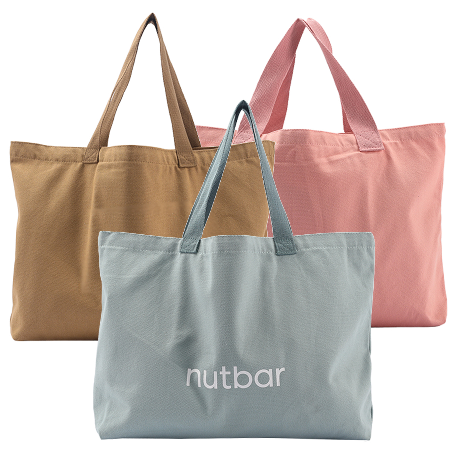 Cotton Canvas Shopping Tote Bag 3