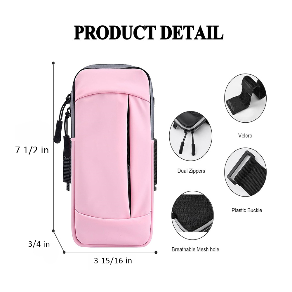 Double Zipper Neoprene Sports Arm Pouch 4