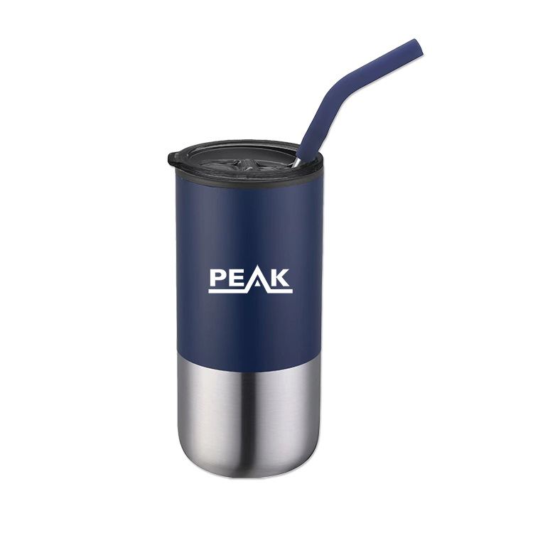 16 Oz. Double Wall Tumbler with Straw 4