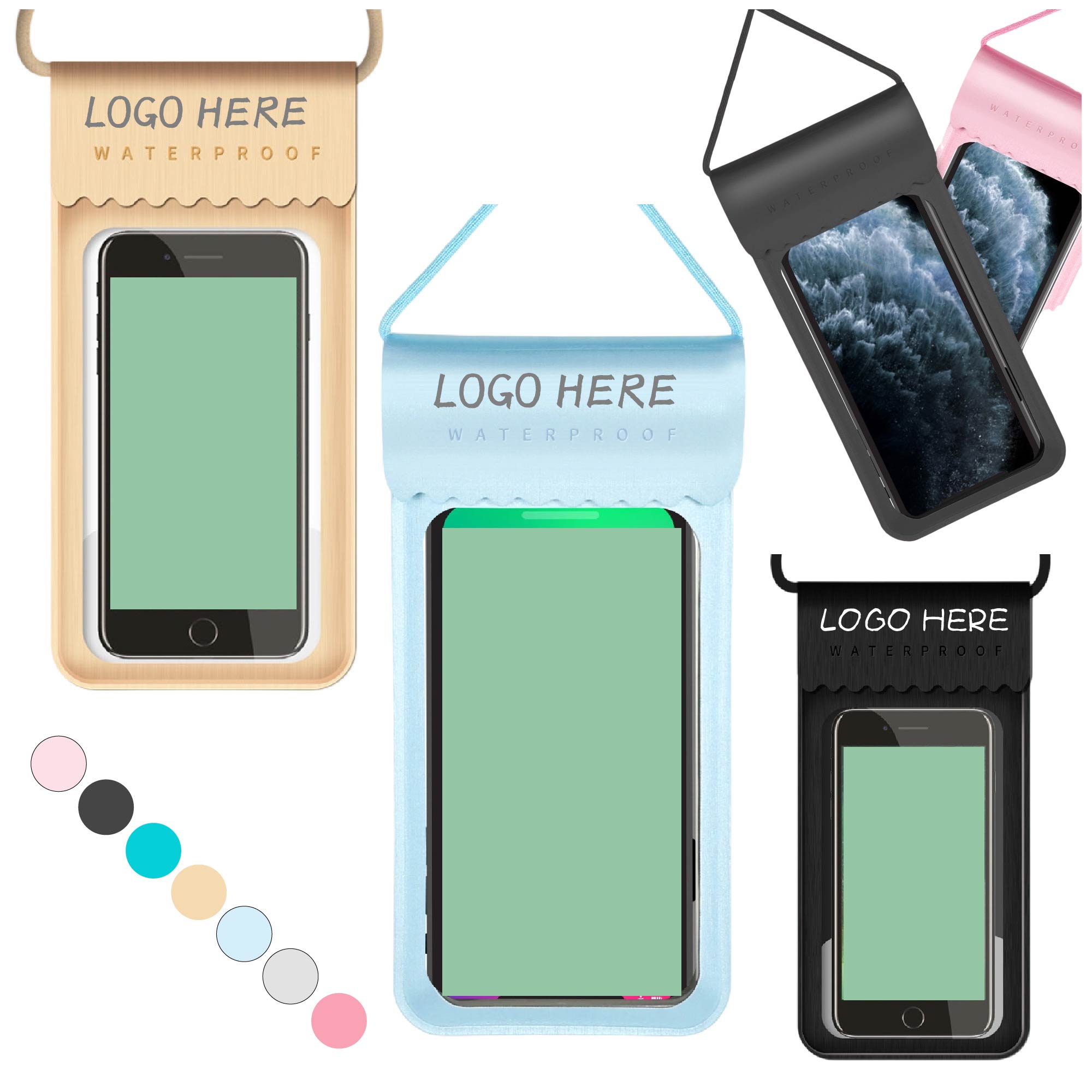 Frosted Anti-Fingerprint Waterproof Phone Case 3