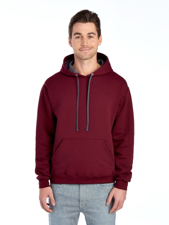 FRUIT OF THE LOOM Sofspun™ Unisex Hooded Sweatshirt, custom hoodie or sweatshirt with logo imprint 16