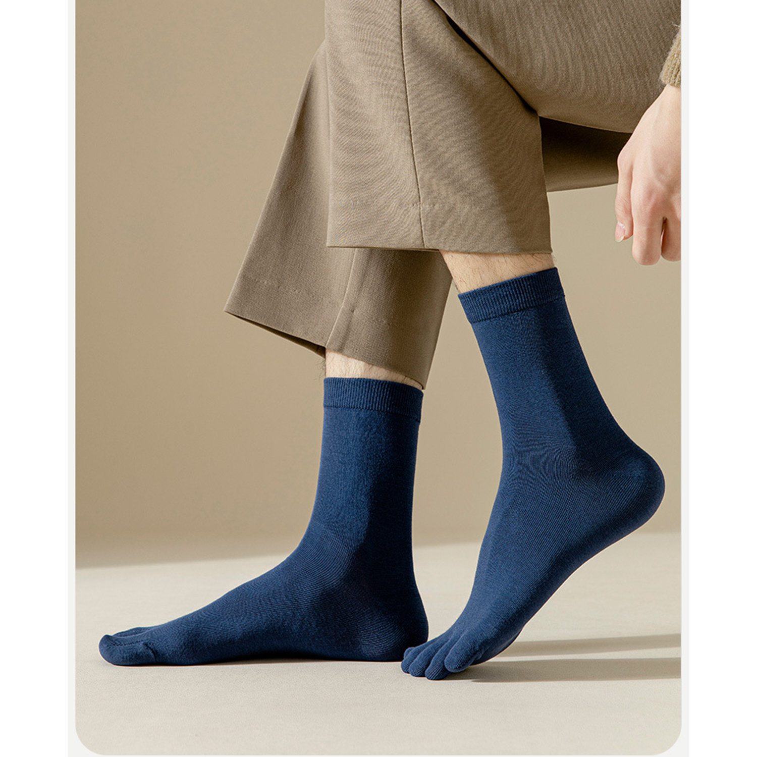 Men's Cotton Toe Sock 4