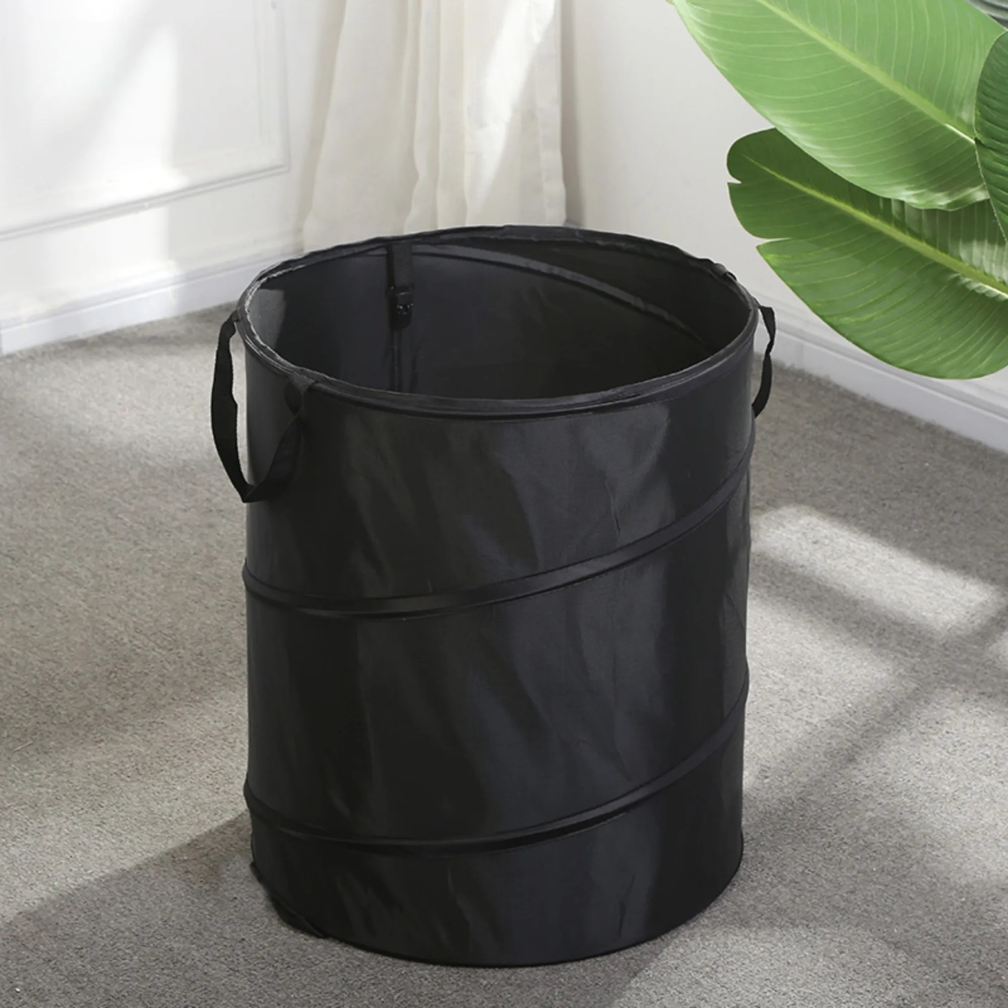 37L Collapsible Camping Trash Can - Outdoor Garbage Bin 4