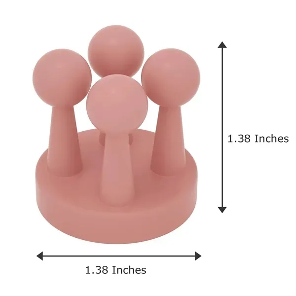 Silicone Toothbrush Holder Multi-Function Hook Waterproof 2