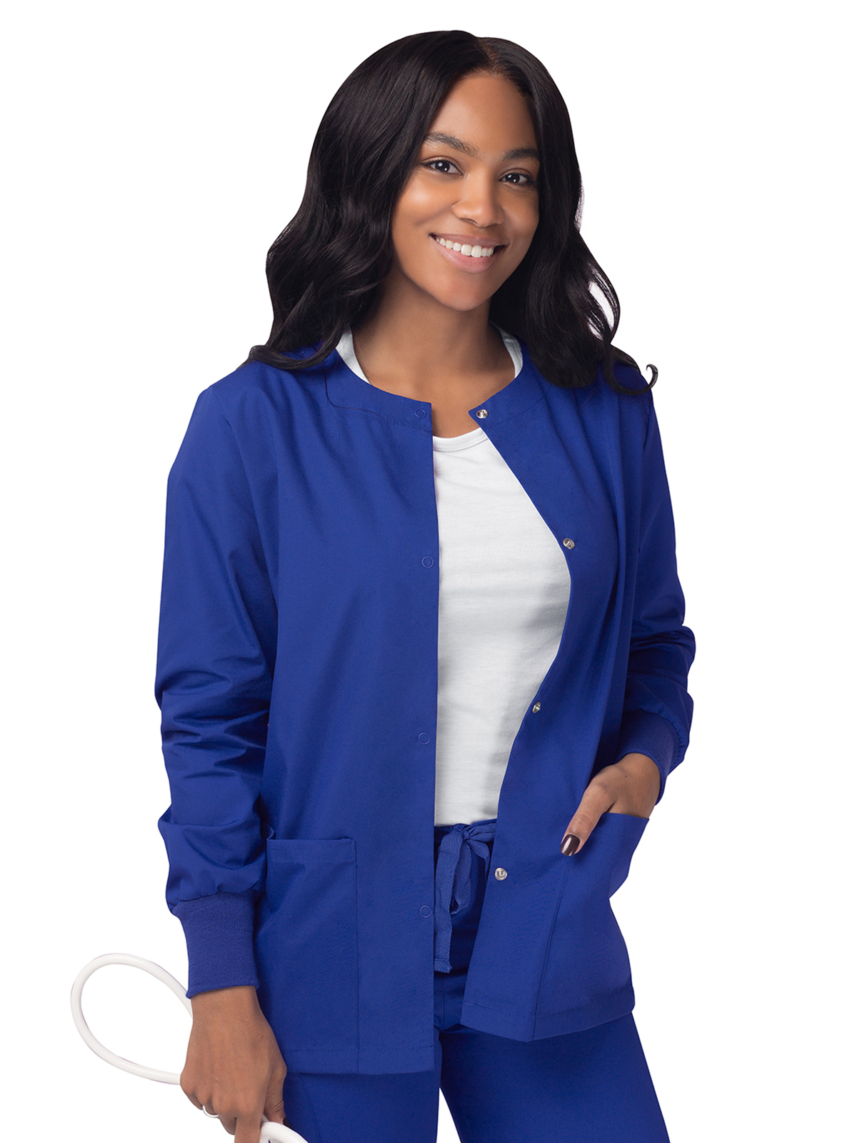 Adar - Sivvan - Women's Warm-Up Snap Close Jacket 21