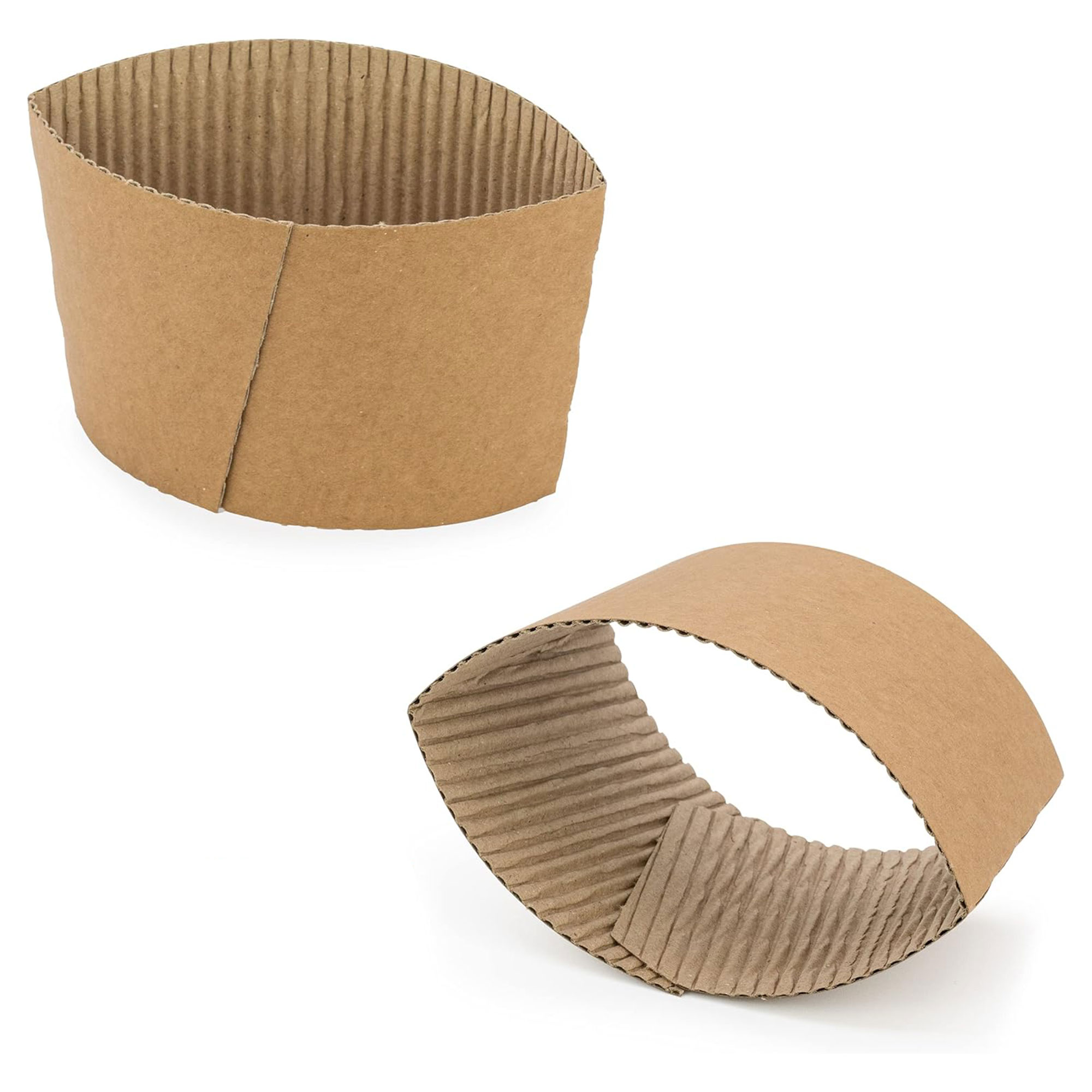 Insulated Kraft Paper Coffee Cup Sleeves 3