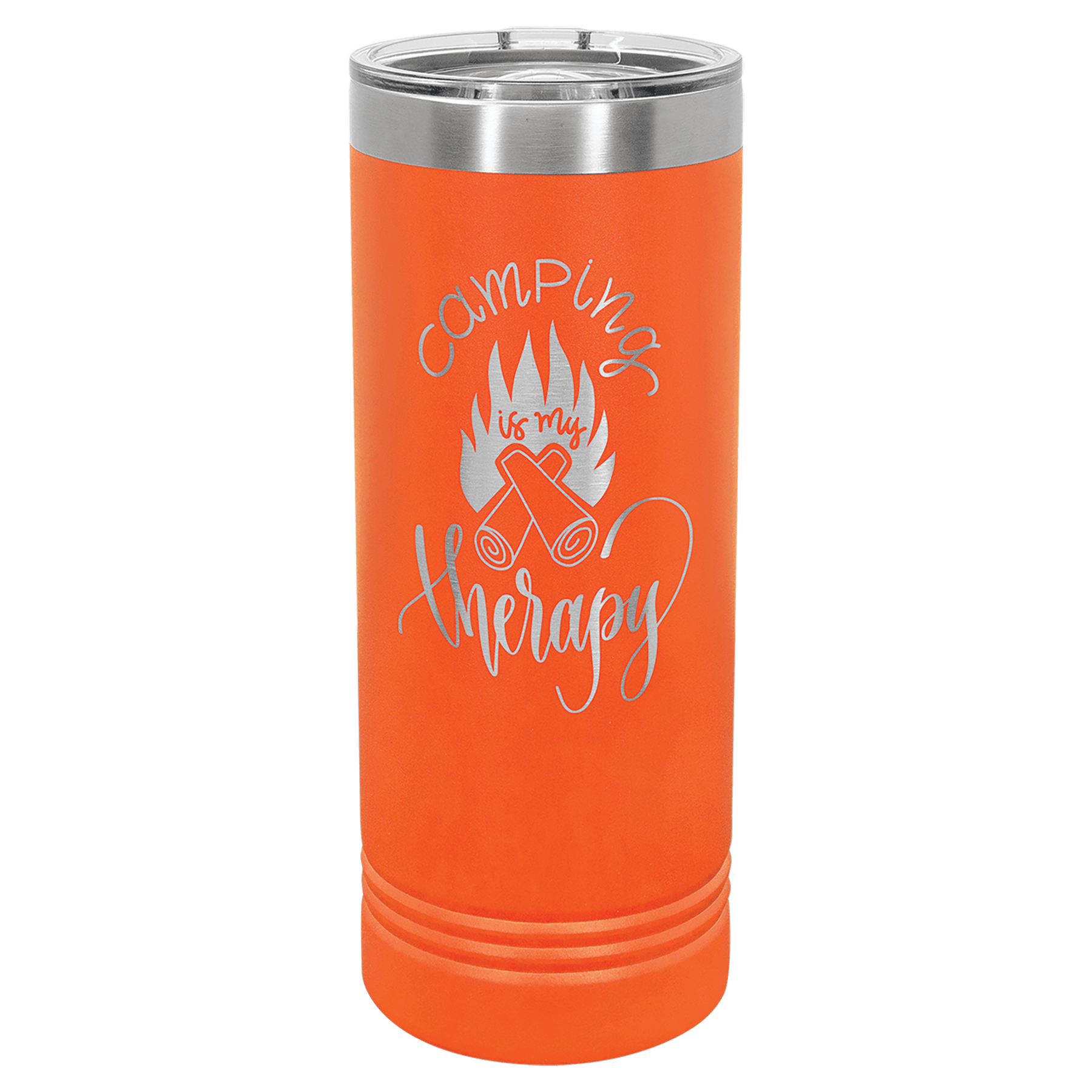 22 Oz. Stainless Steel Skinny Tumbler With Slider Lid 17