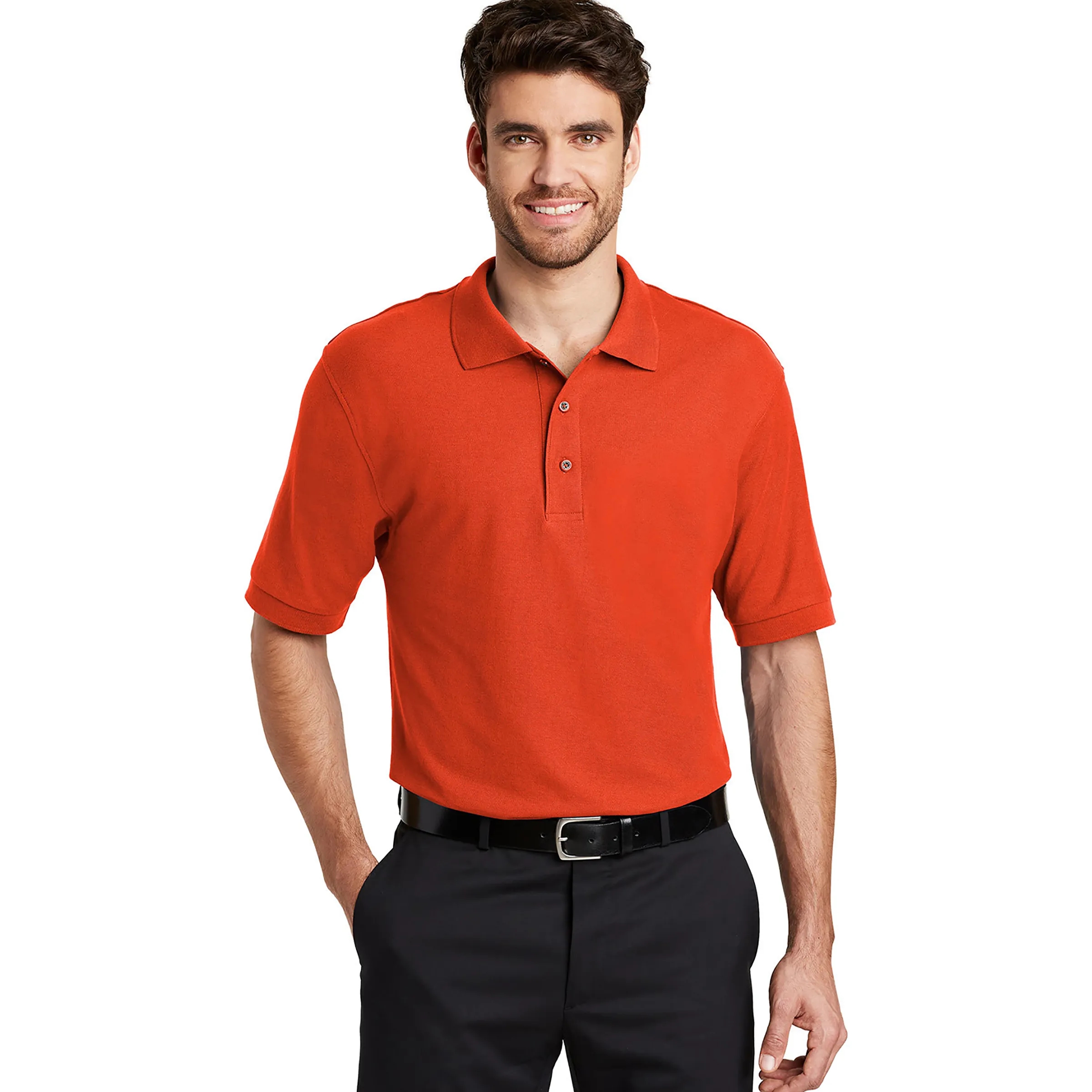 PORT AUTHORITY(R) SILK TOUCH(TM) POLO 117