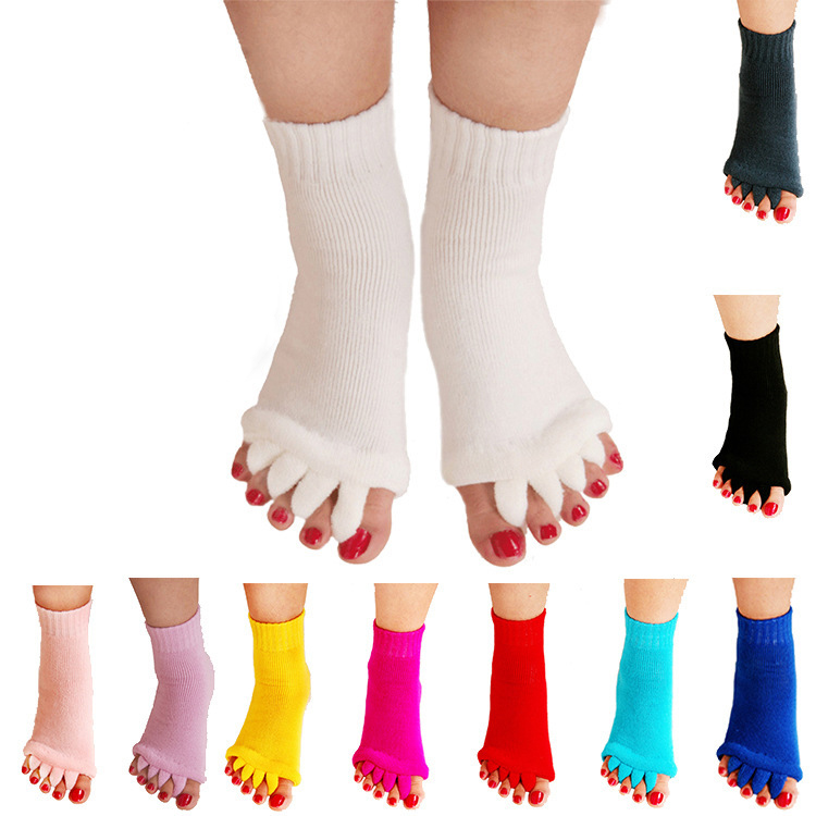 Yoga Open 5 Toes Pilates Barre Socks 3
