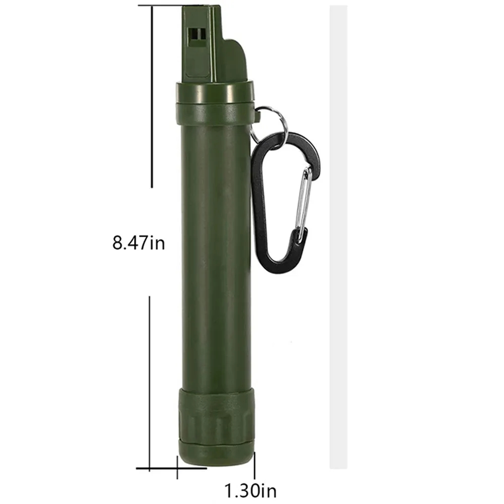Outdoor Personal Emergency Water Filter Purification Straw 5