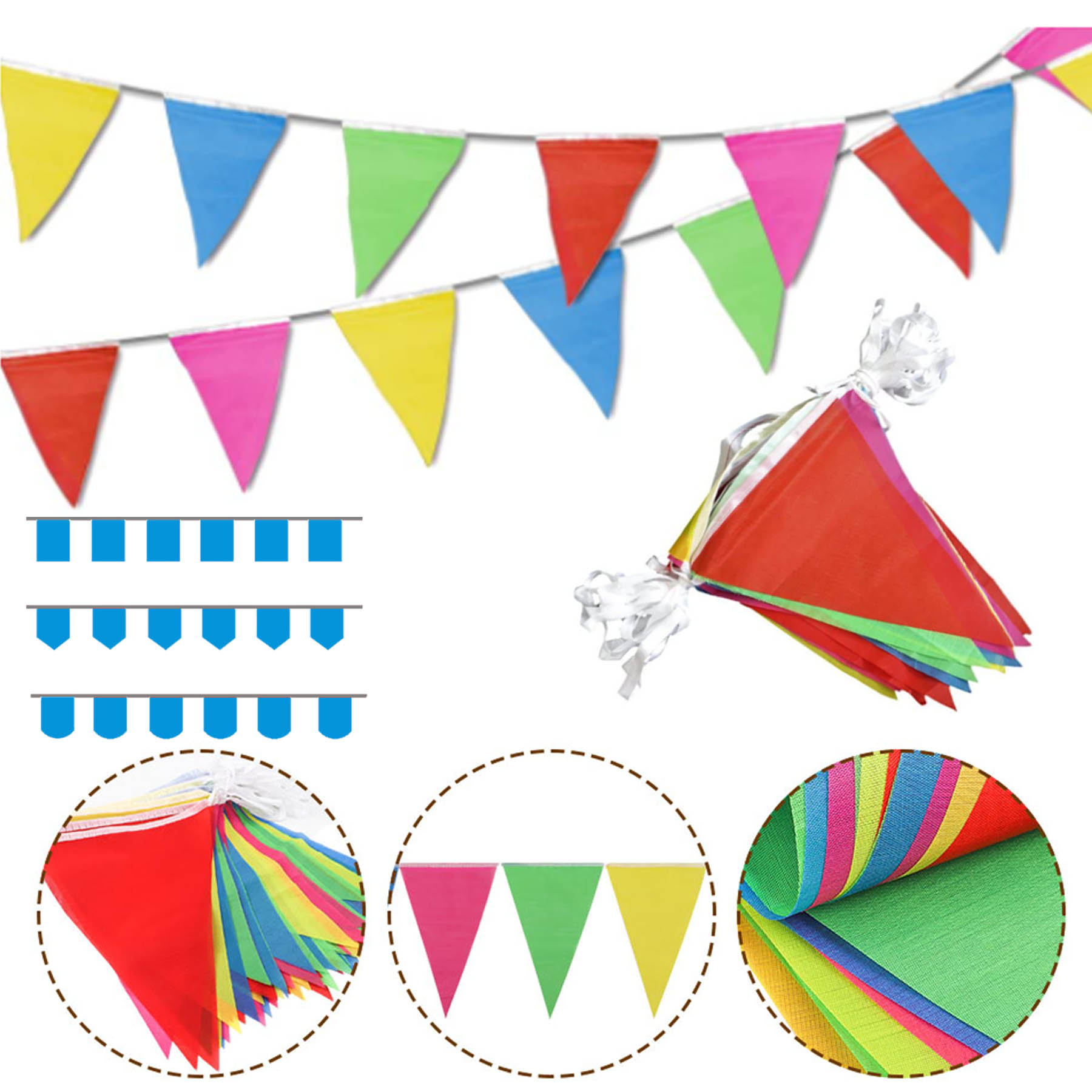 Custom Pennant String Flag Banner 1