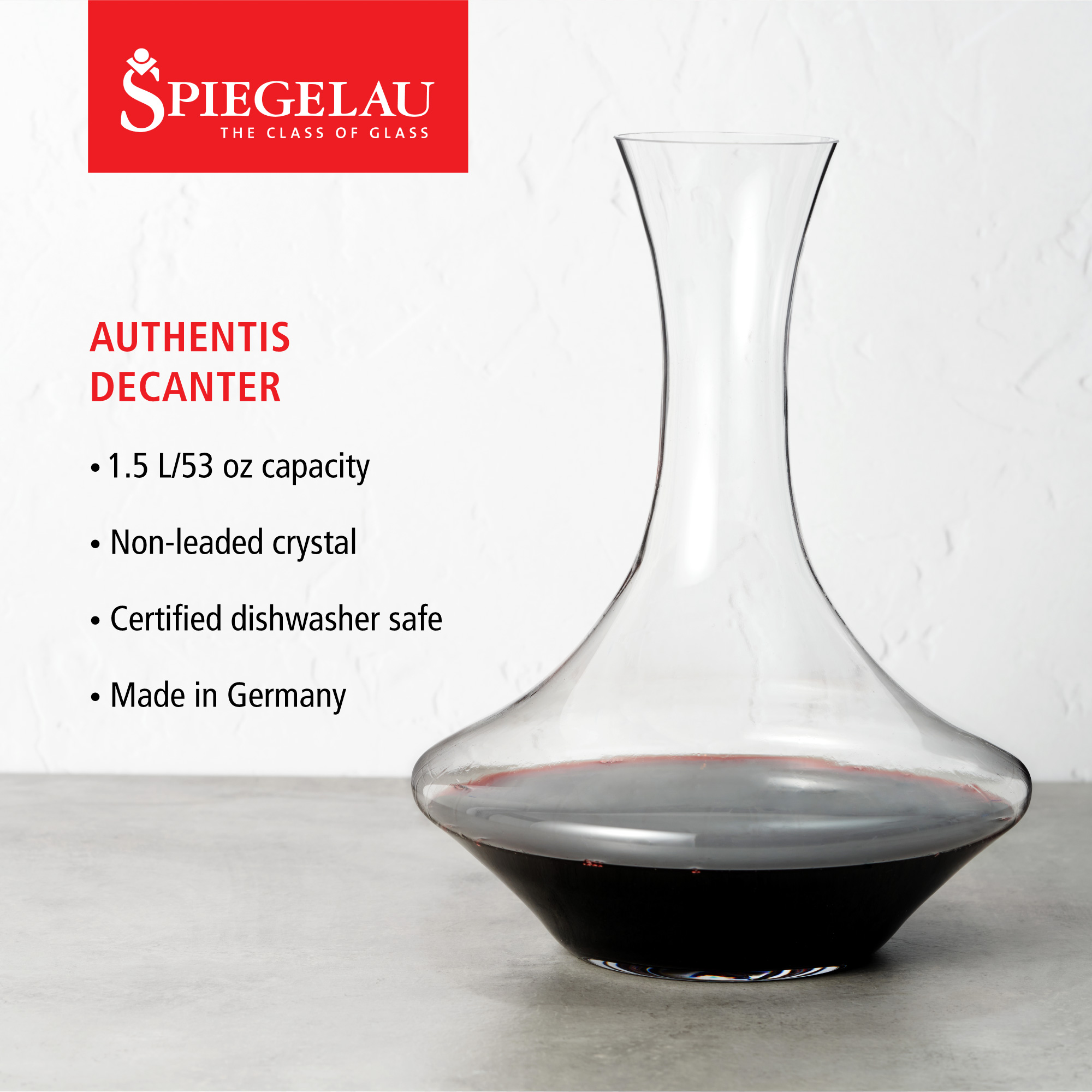 Spiegelau Authentis 53oz Wine Decanter 6