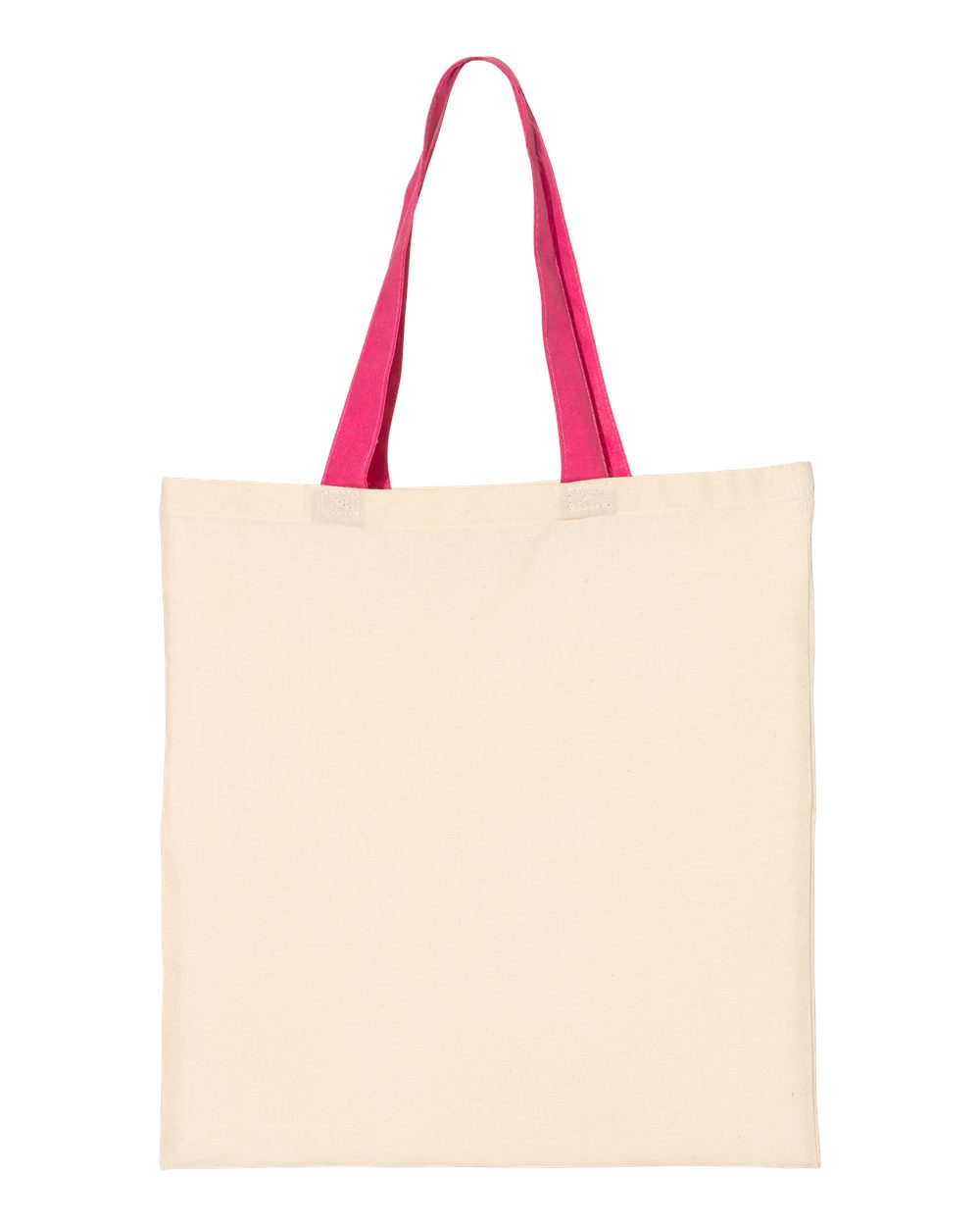 Economical Tote with Contrast-Color Handles - QTB6000, custom tote bag with logo imprint 7
