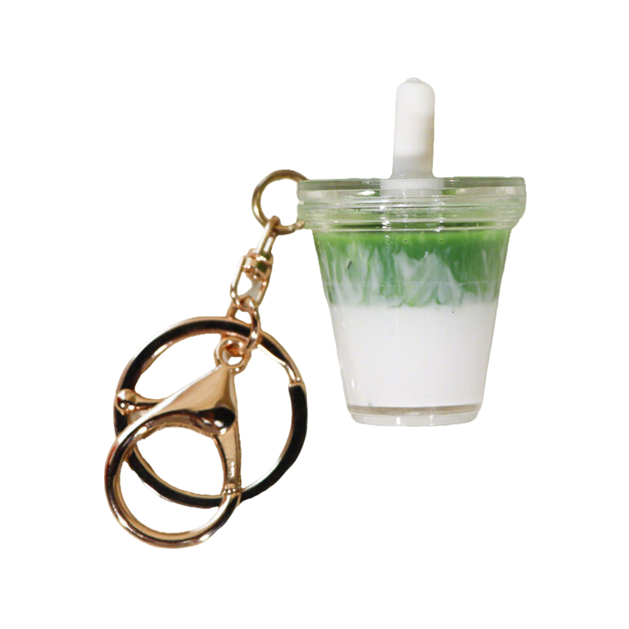 Mini Acrylic Iced Americano Coffee Keychain Magnet 7