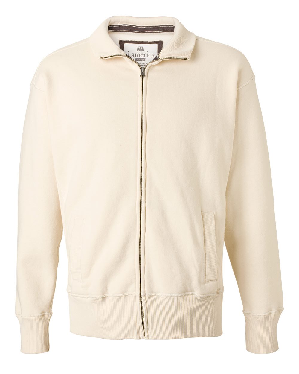 Unisex Vintage Fleece Track Jacket - 8984 3
