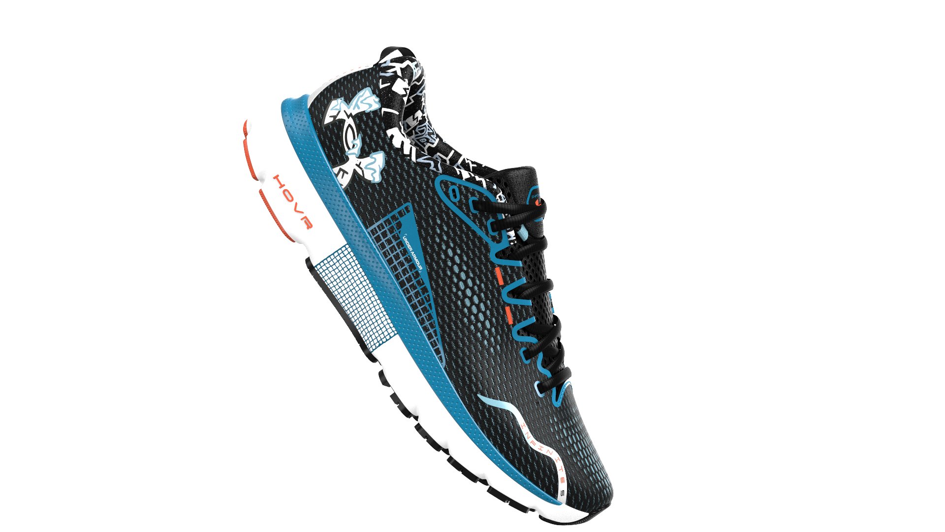 Women's UA HOVR Infinite 5 Inclement Weather Running Shoes 1