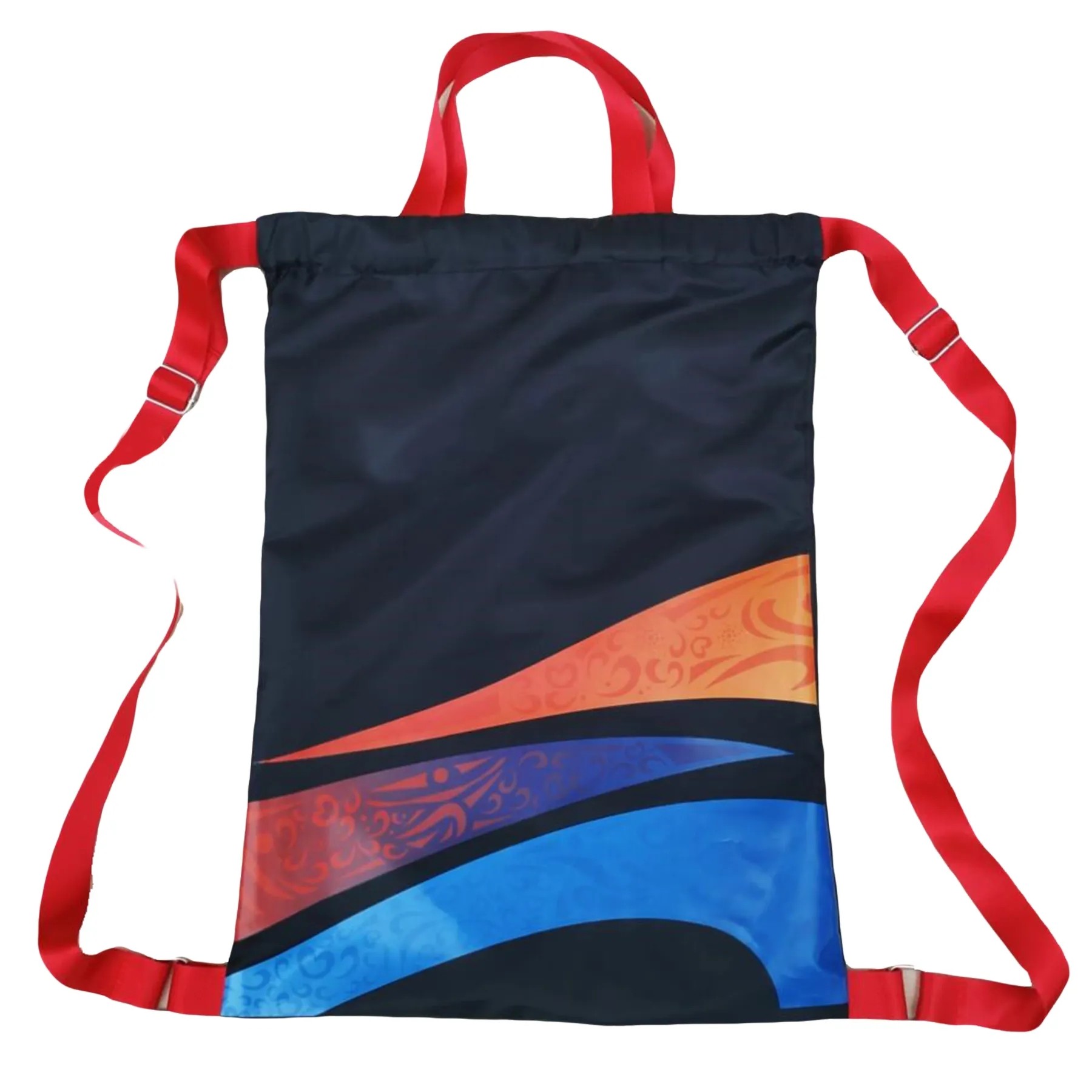 13X17.32 Inch Nylon Drawstring Backpack 2