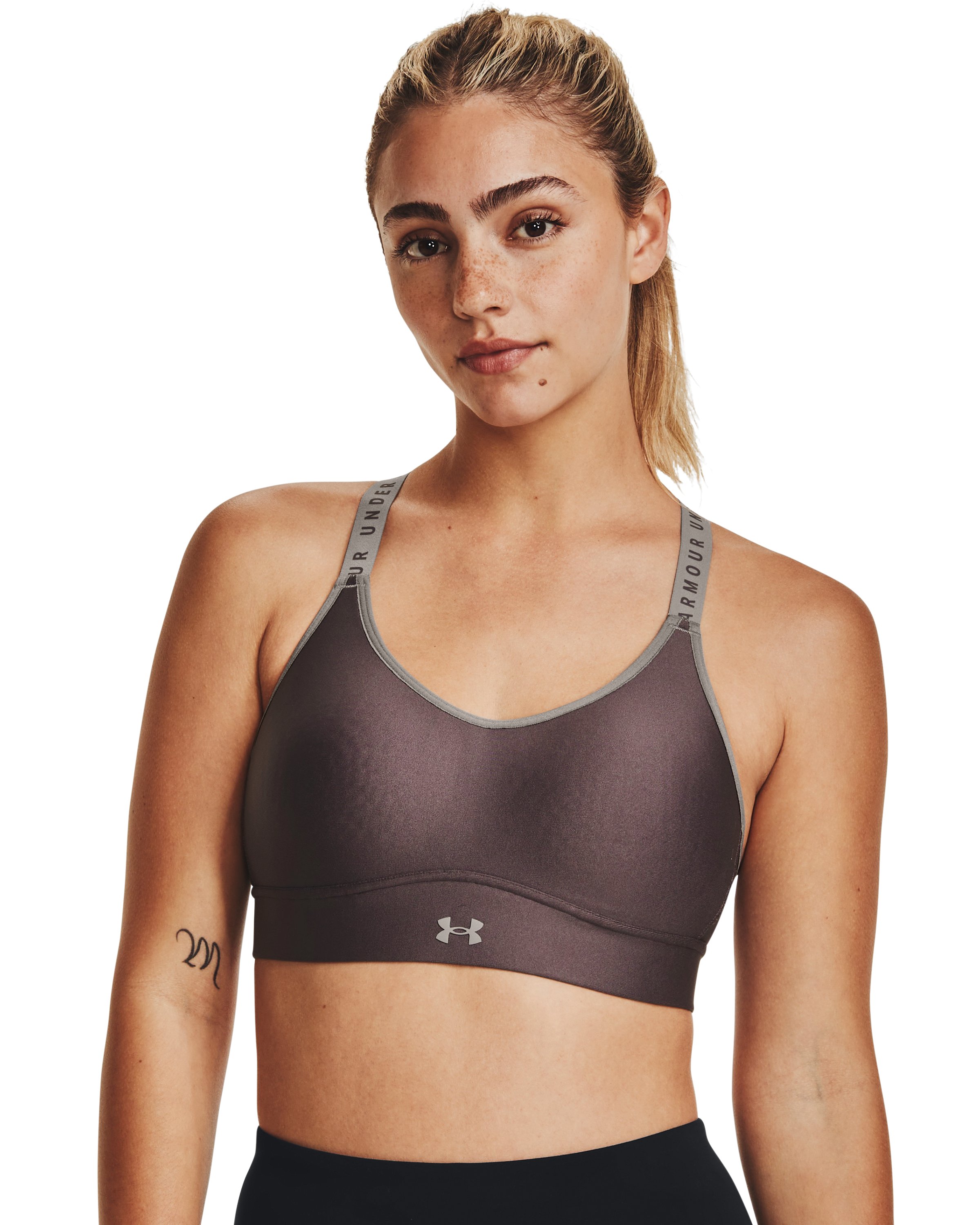UA Infinity Mid Covered Women's Sports Bra 10
