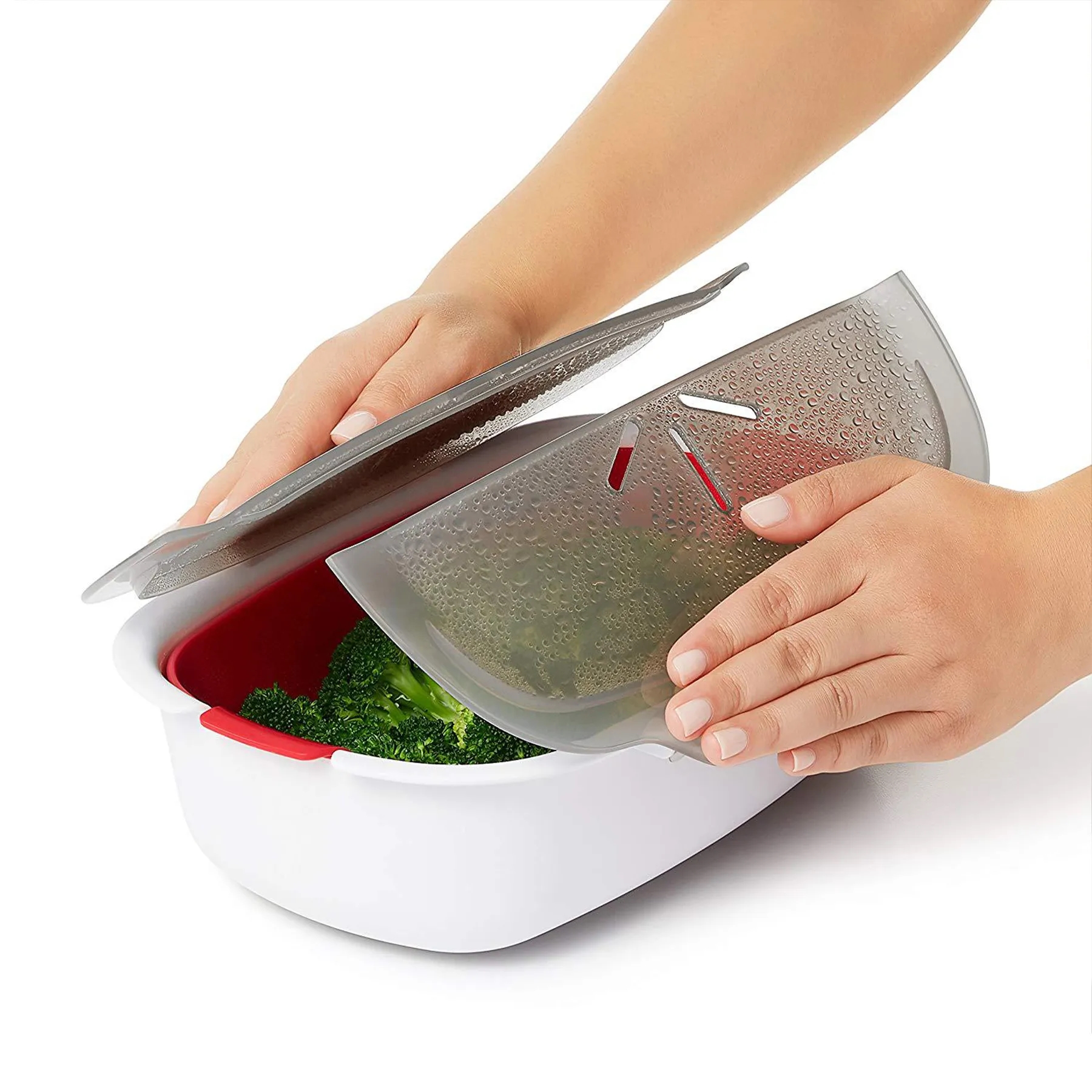 Polypropylene Kitchen Microwave Steamer 4