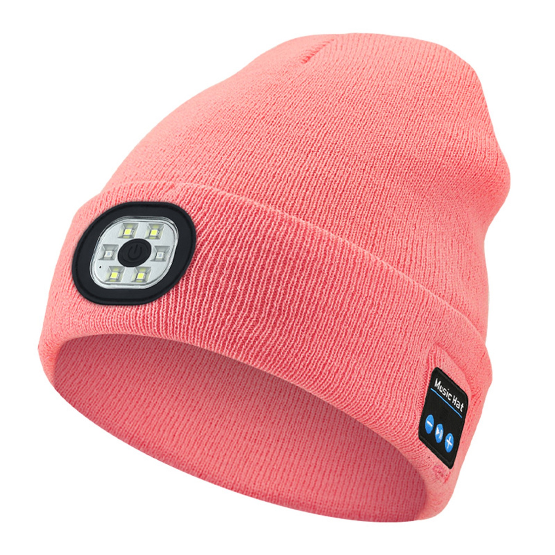 LED-lit Wireless Bluetooth Music Hat 6