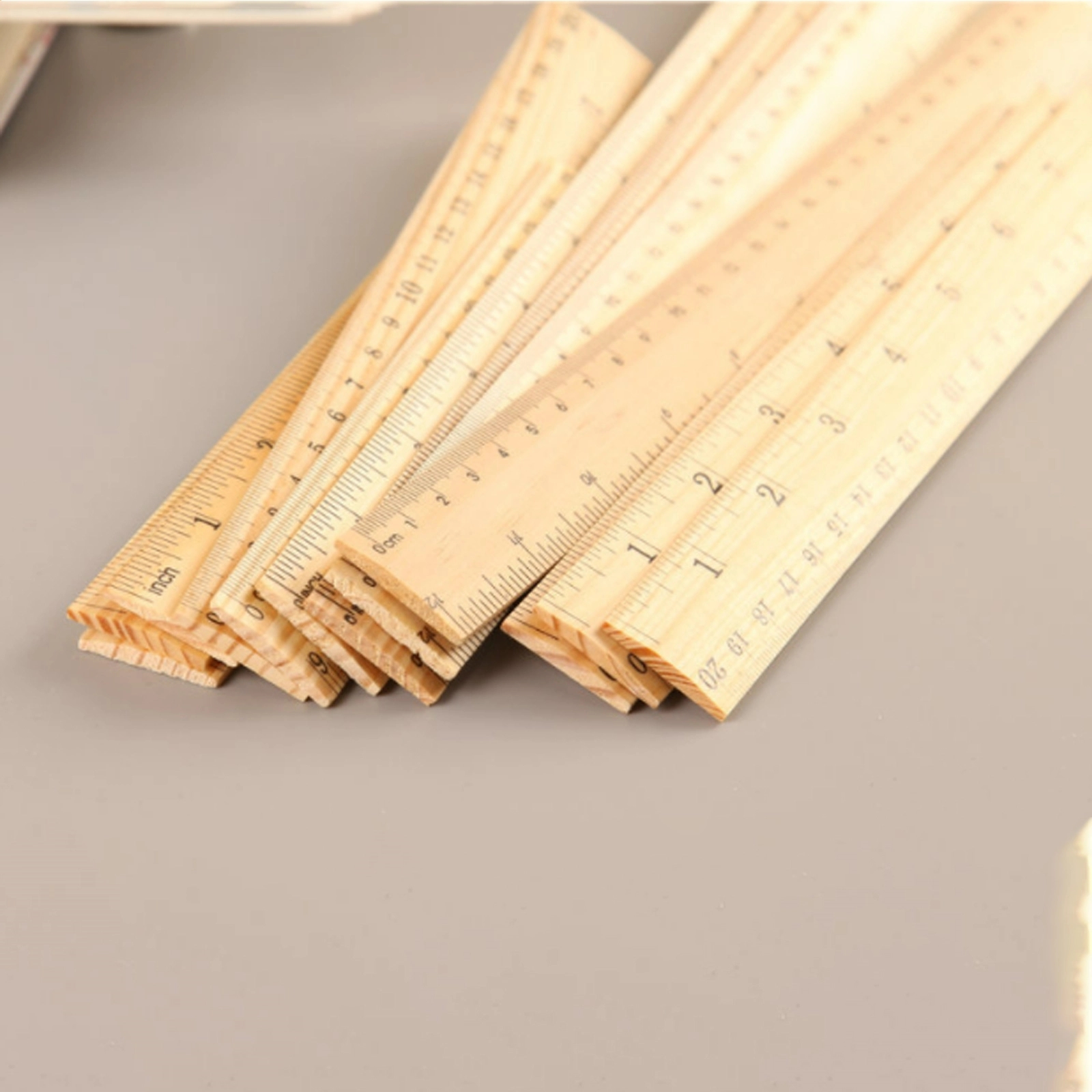 Eco-friendly Wooden Ruler 2