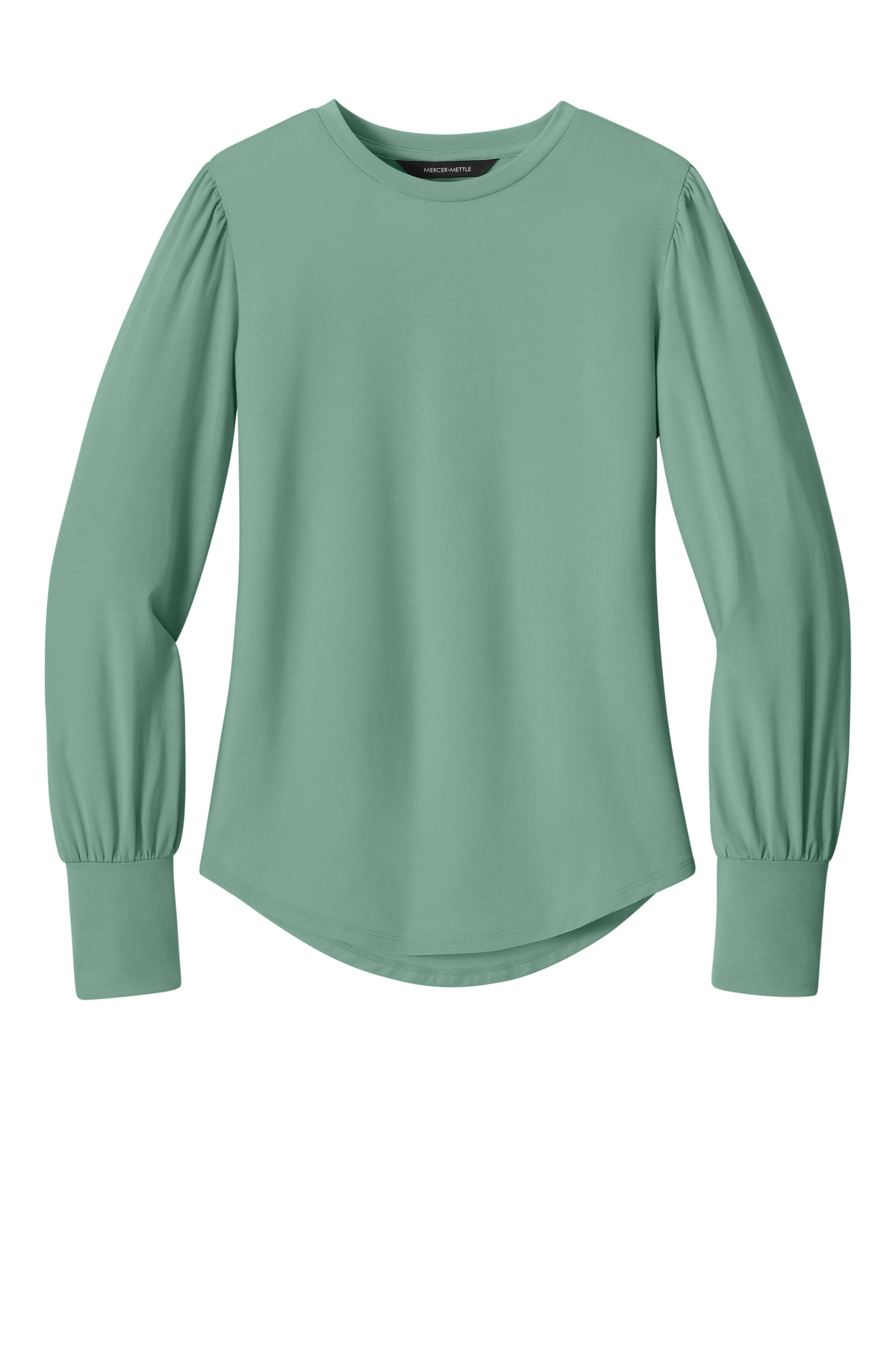 Mercer+Mettle Women's Stretch Jersey Long Sleeve Blouson Top MM1019 61