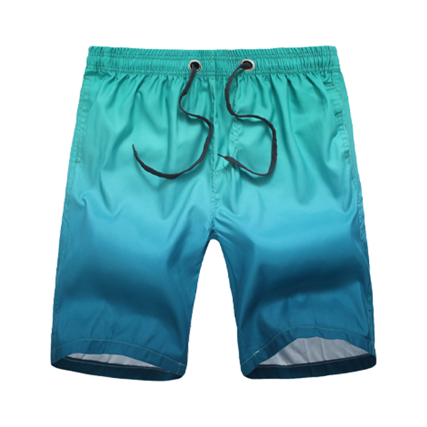 Men's Printed Gradient Beach Shorts 3