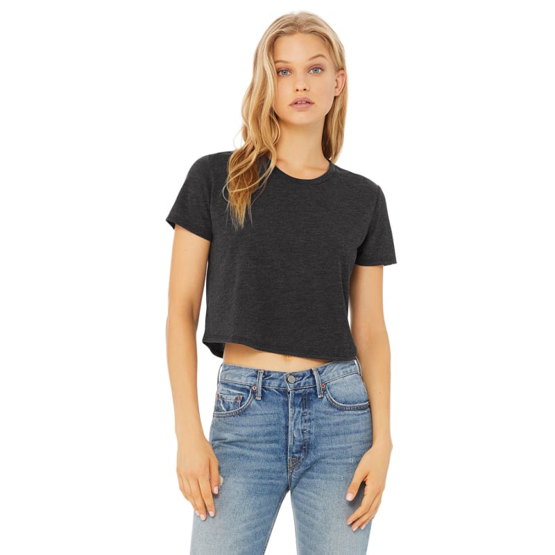 Bella + Canvas Ladies' Flowy Cropped T-Shirt 26