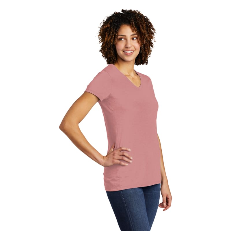 AllMade Women's Tri-Blend V-Neck Tee 108