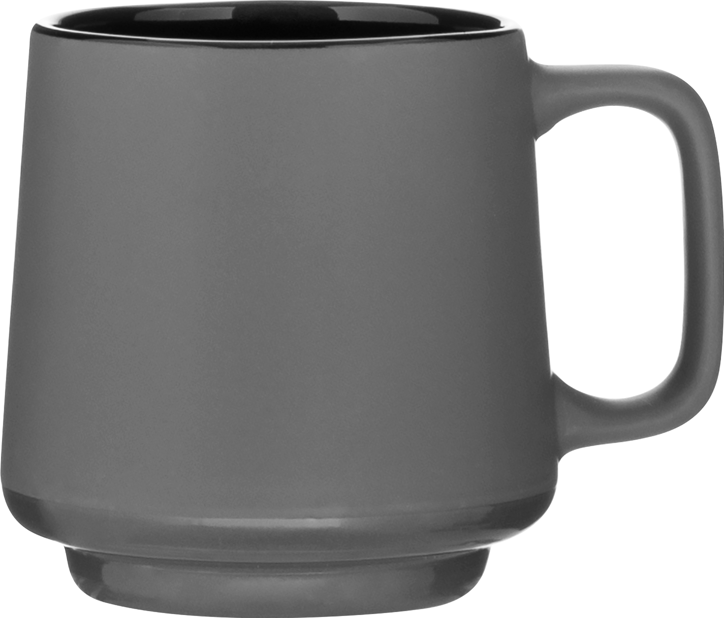 12 oz windsor mug matte gray