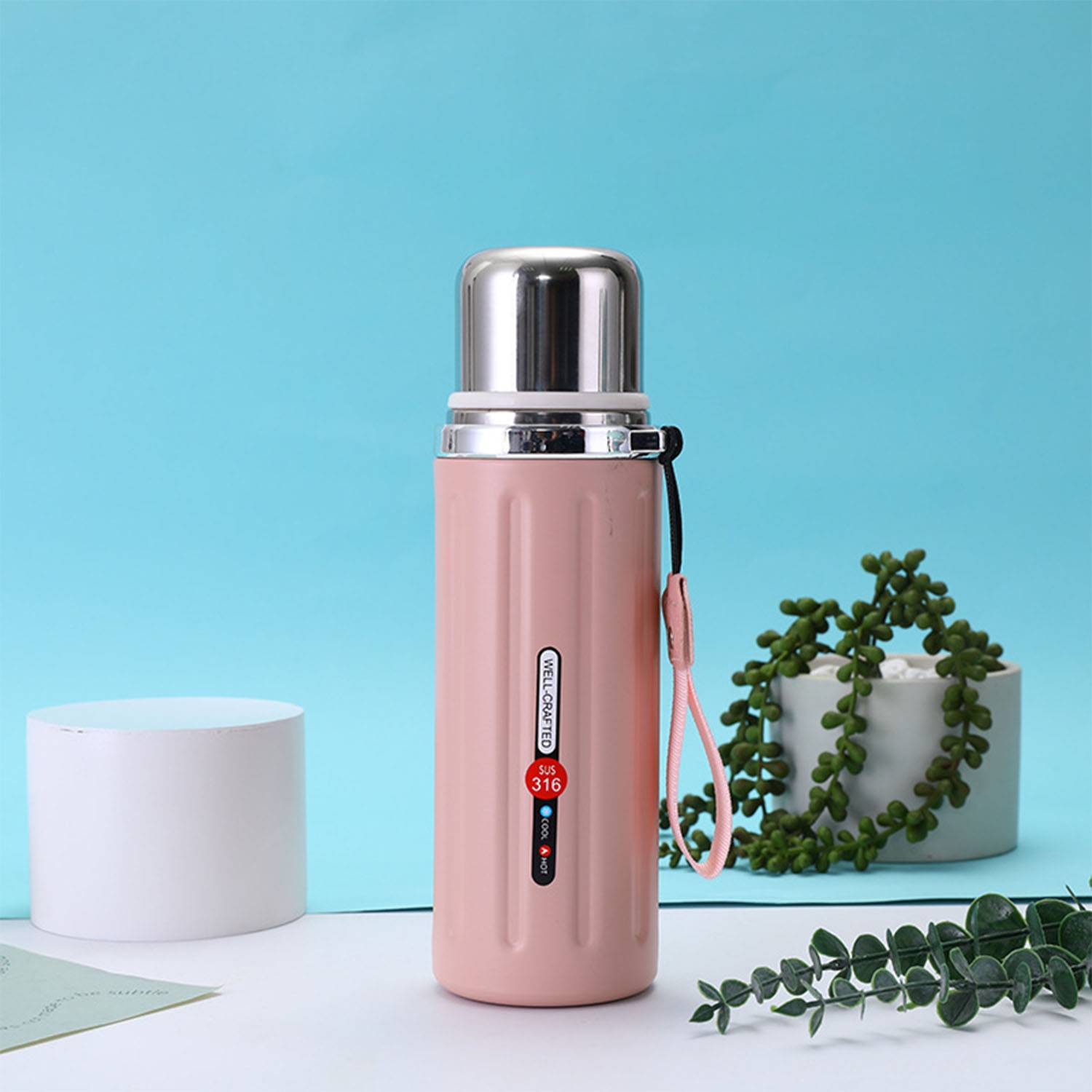 28 oz 316 Stainless Steel insulated cup with rope 6