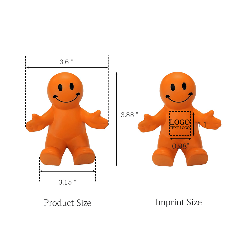 Happy Dude Cell Phone Stand Stress Ball 6